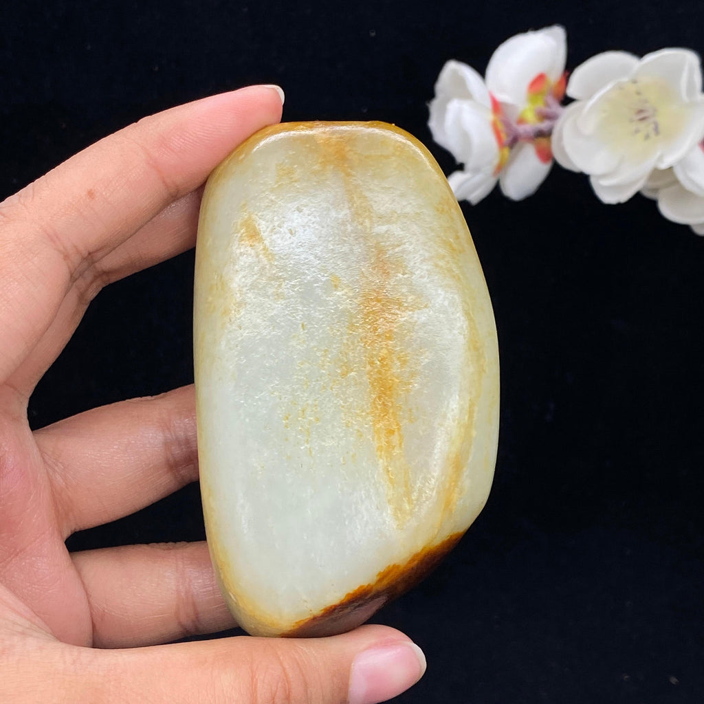和田玉聚红皮籽料（221.3g）