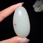 和田玉籽料虎虎生威挂件（52.2g）
