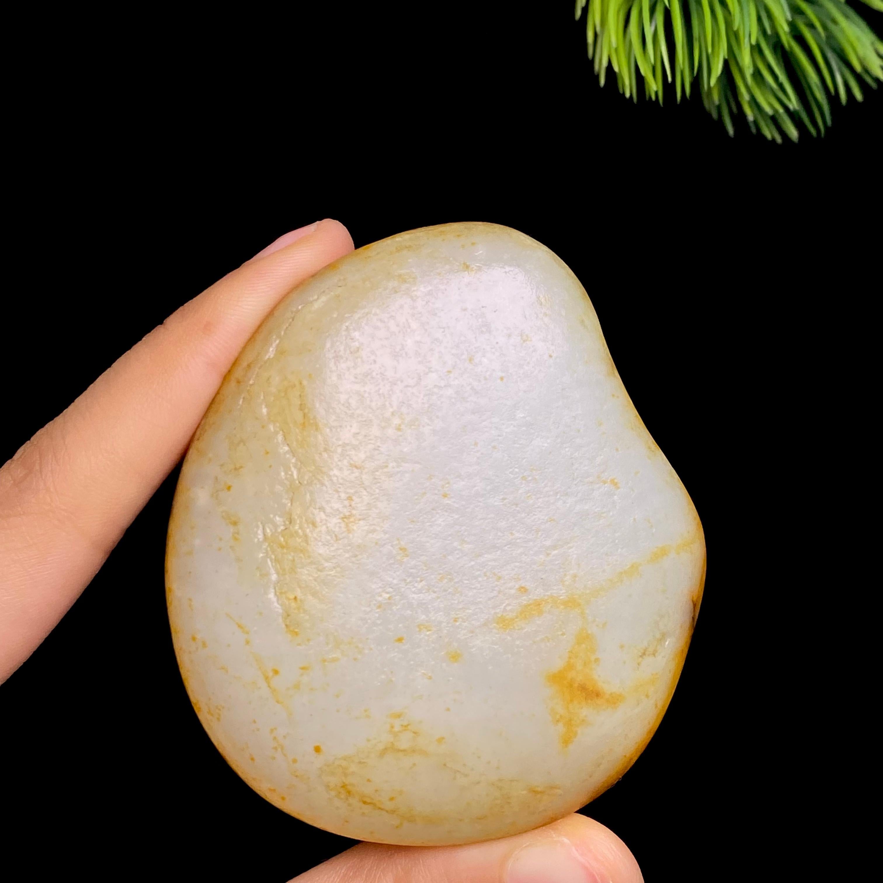 和田玉洒金皮白肉籽料（117.2g）