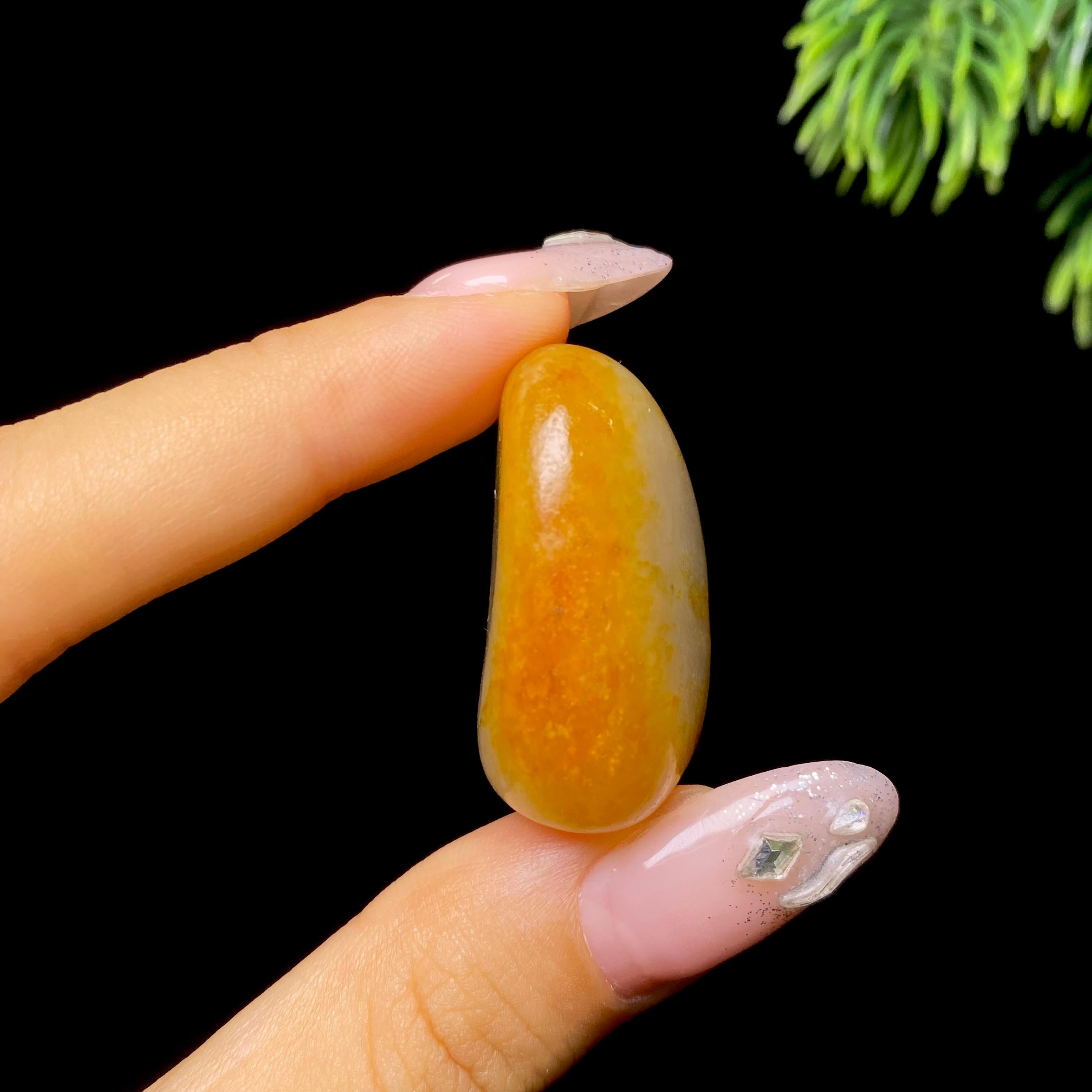 和田玉洒金皮籽料挂件（21.25g）