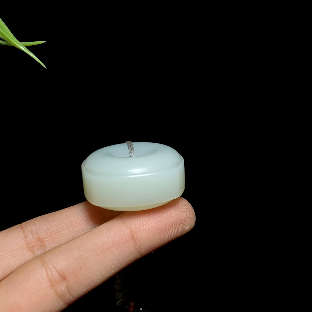 和田白玉外方内圆平安扣（37.3g）