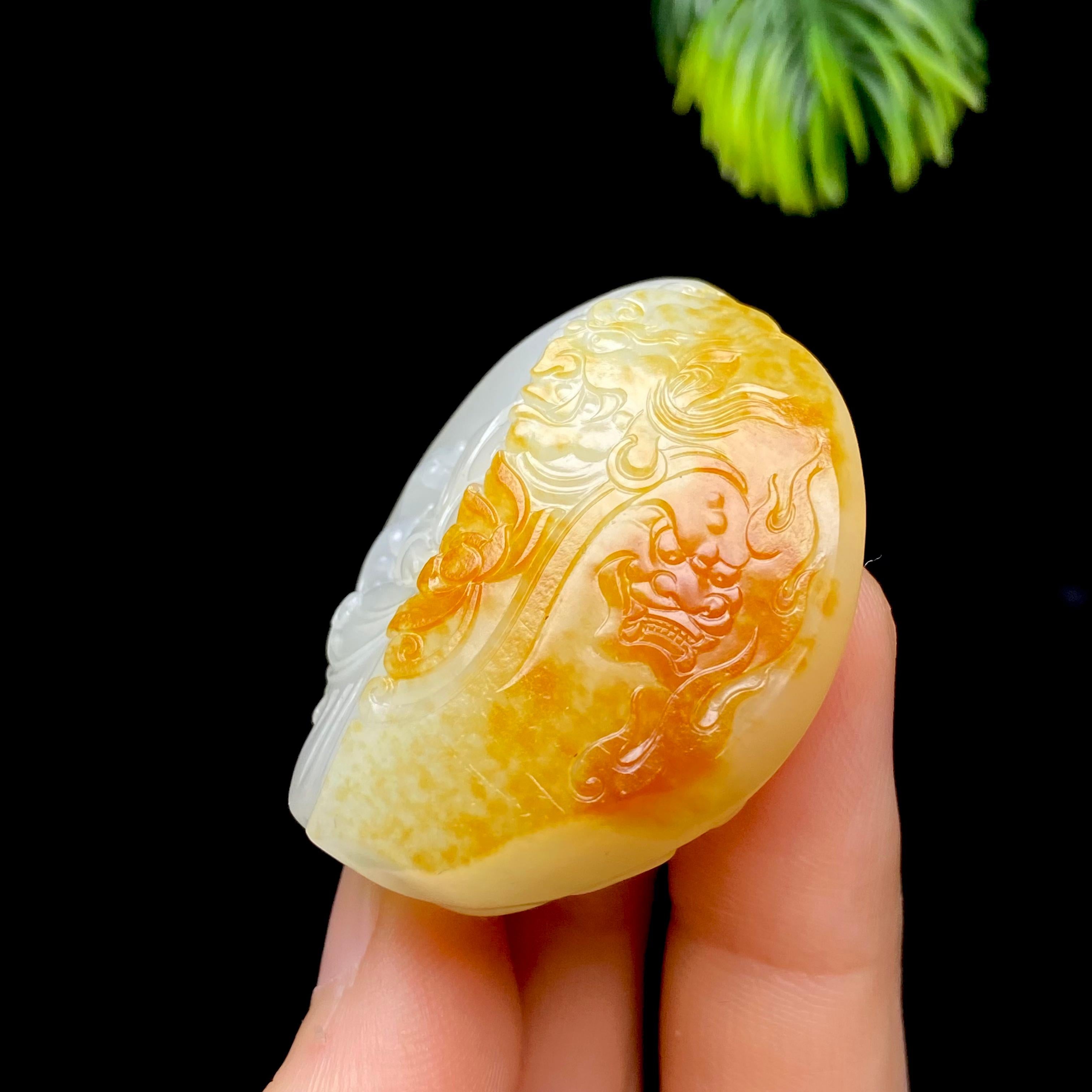 和田玉籽料一念之间（44.9g）