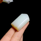 和田糖白玉无事牌（32.3g）