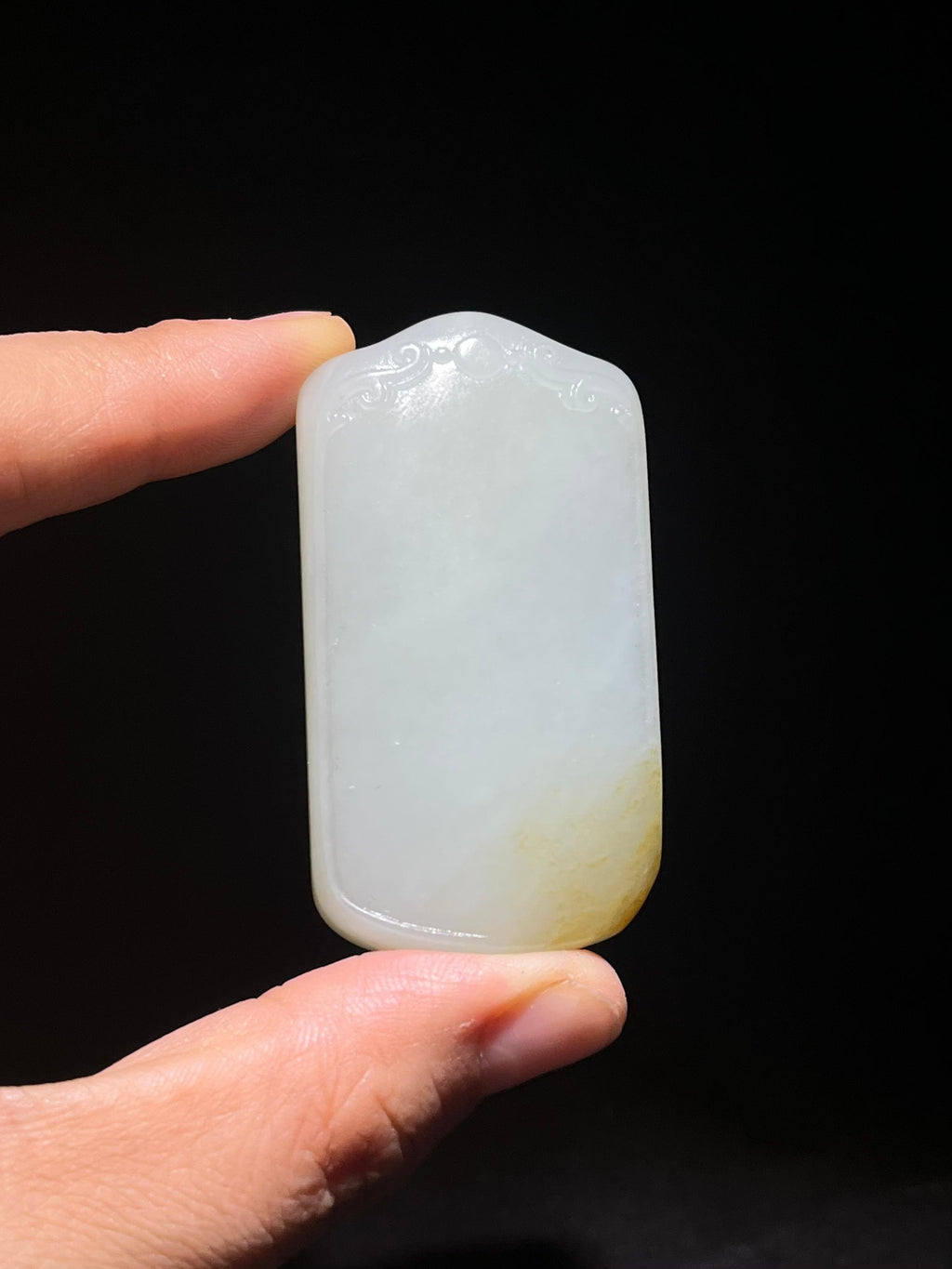 和田籽料无事牌（64.0g）