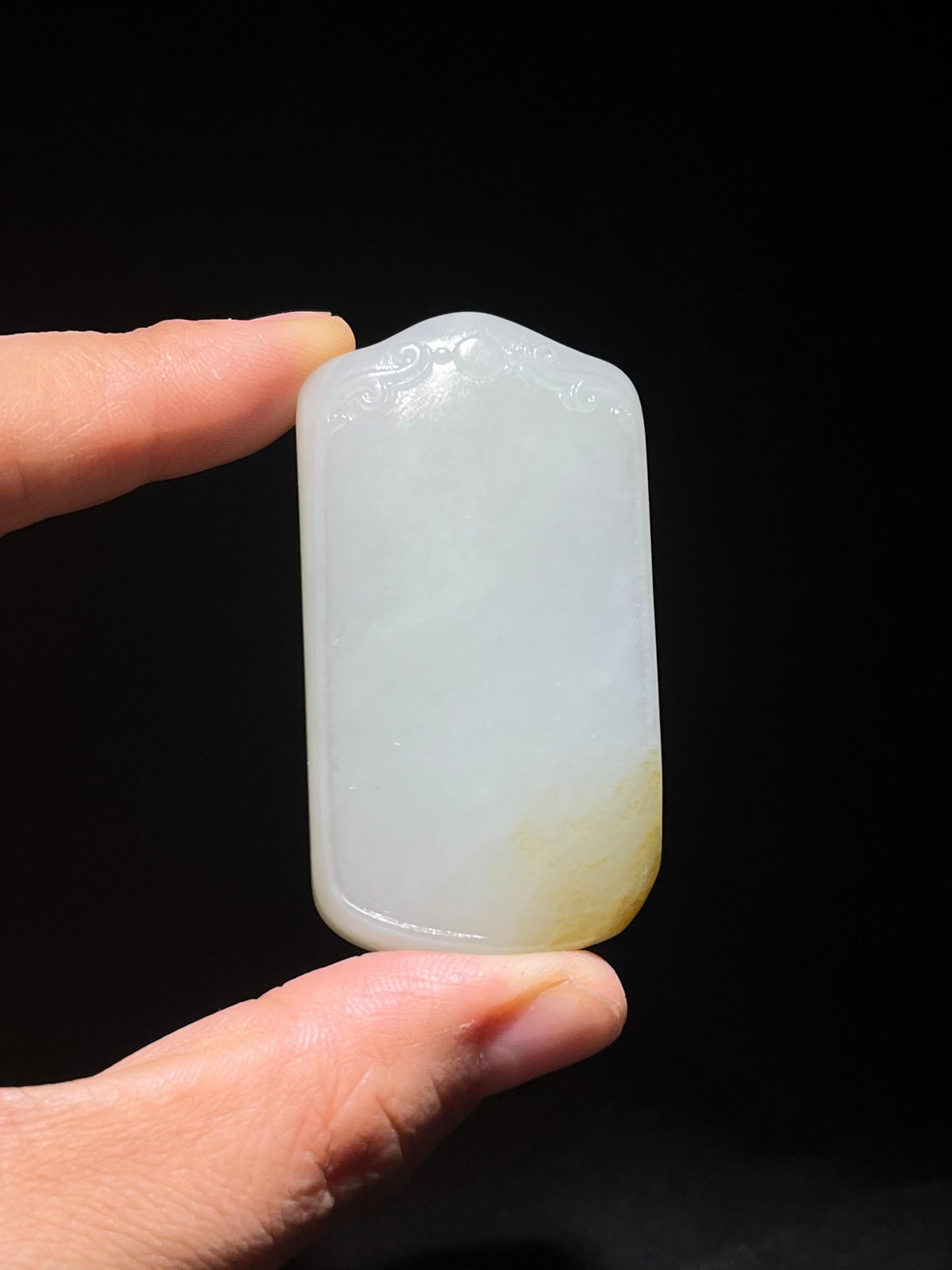 和田籽料无事牌（64.0g）