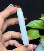 新疆和田玉且末糖羊脂玉平安无事牌（90.2g）