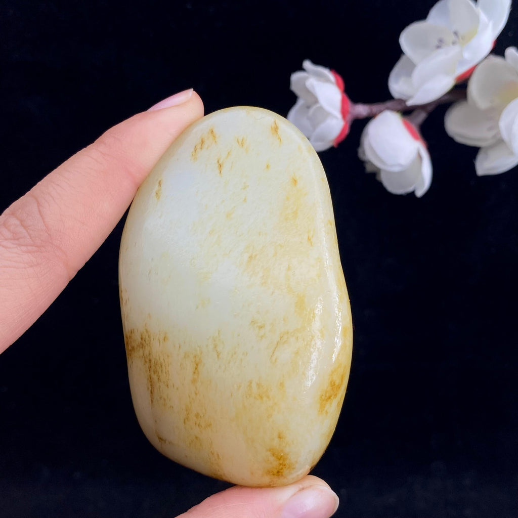 和田玉洒金皮籽料原石（154.5g）