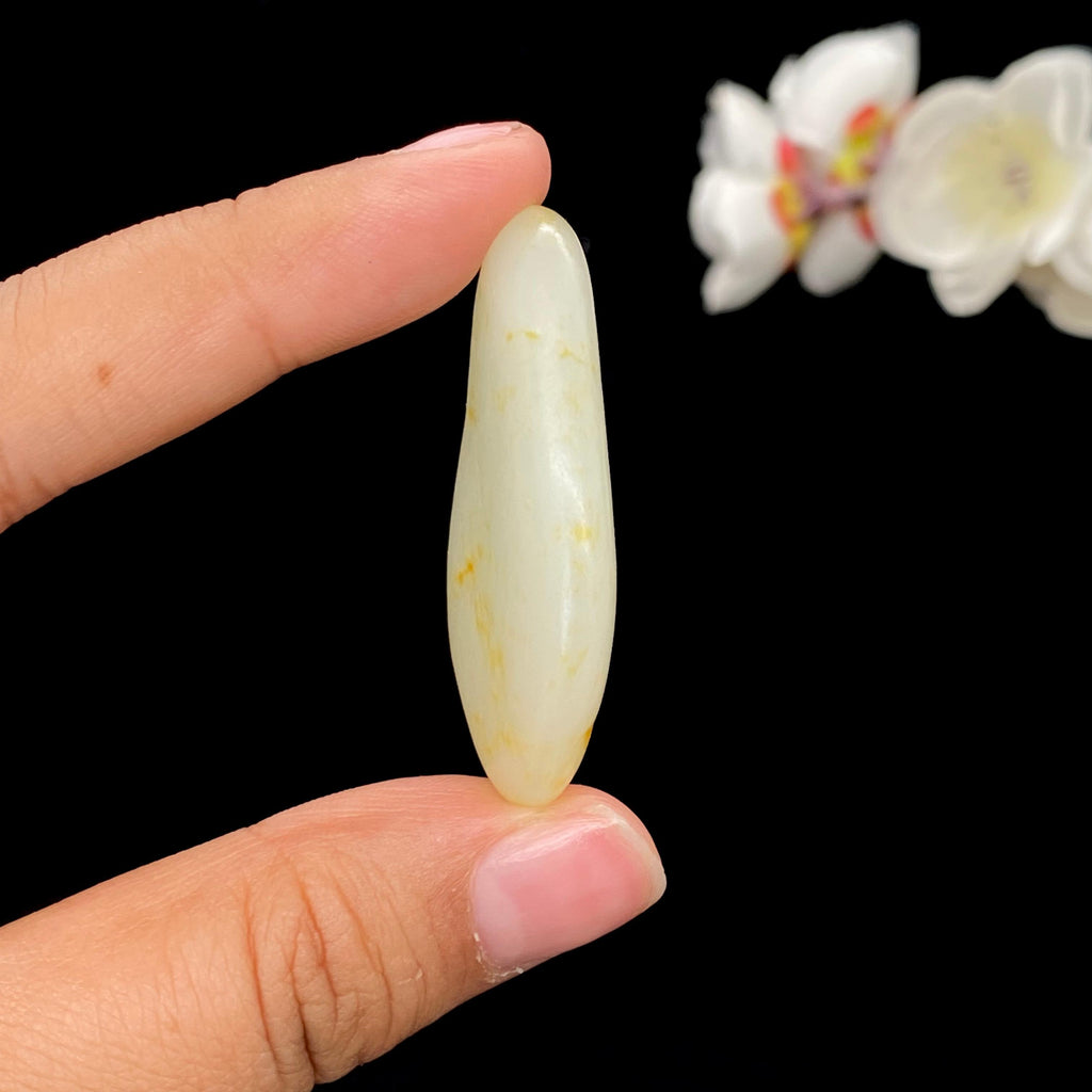 和田玉洒金皮籽料挂件（16.2g）