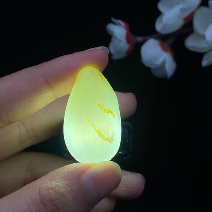 和田玉黄皮籽料吊坠籽（12.6g）