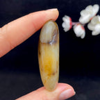 和田玉聚黑皮籽料原石（43.8g）