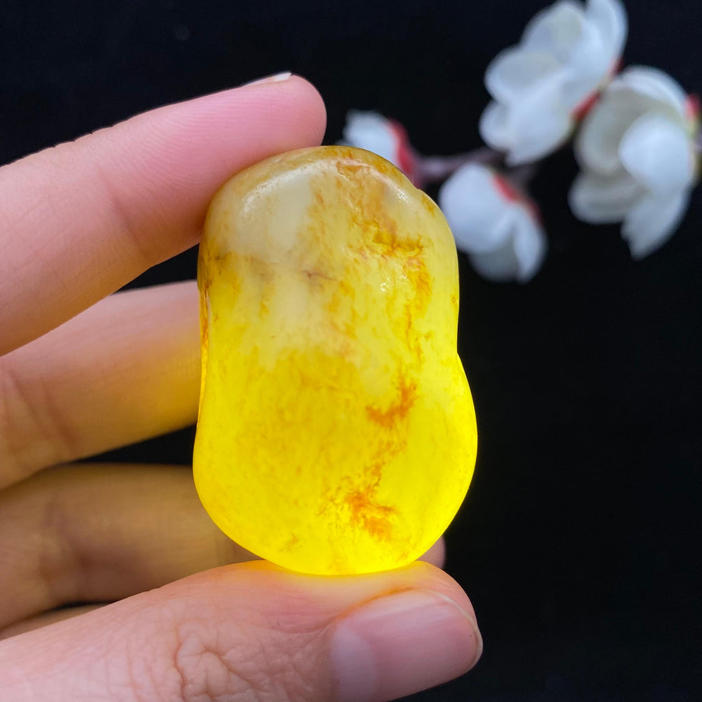 【超值推荐】和田玉洒金皮籽料（39.5g）