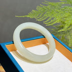 和田玉高冰晴水手镯（60.44g）