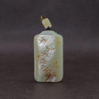 和田玉洒金皮无事牌（59.4g）