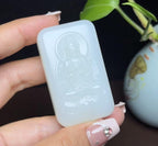 和田羊脂玉观音（60.9g）