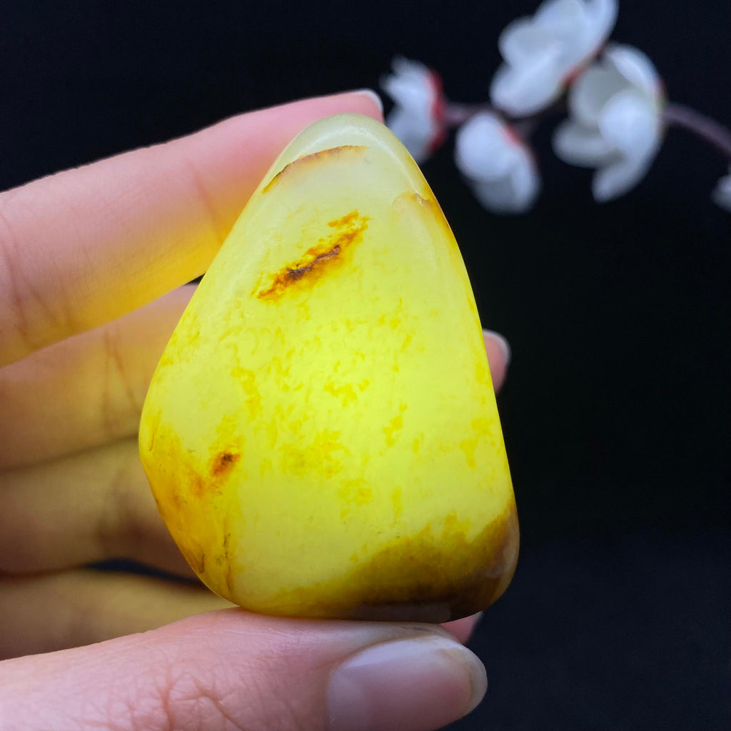 和田玉洒金皮籽料男士挂件（66.7g）