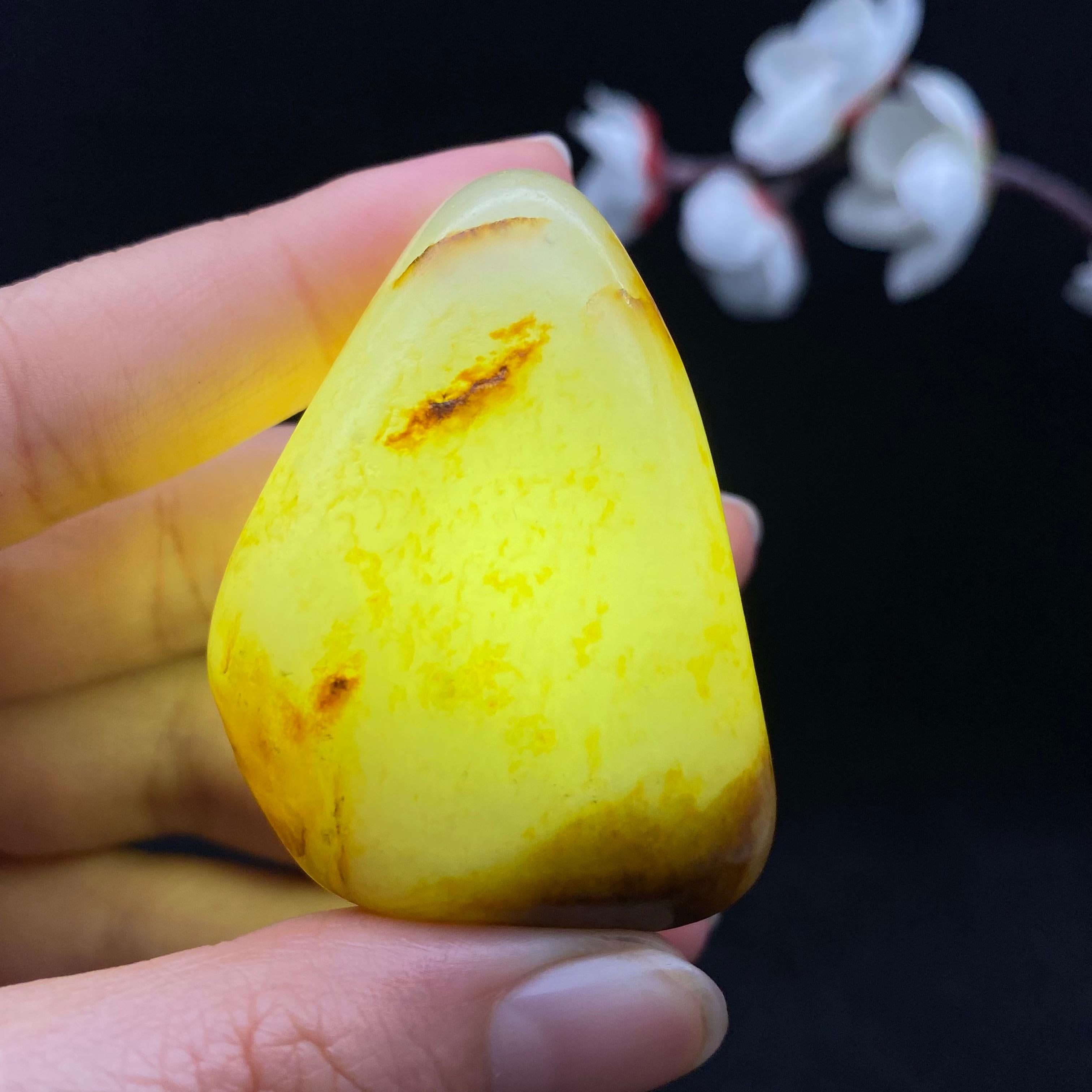 和田玉洒金皮籽料男士挂件（66.7g）
