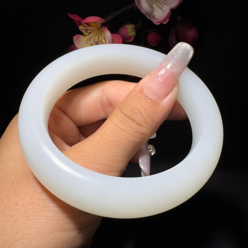 和田玉白玉手镯（69.2g）
