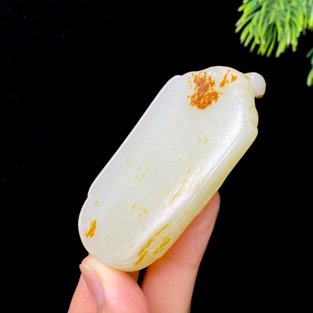 和田玉籽料无事牌（62.0g）