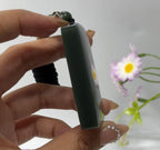 和田玉塔青平安无事牌（69.6g）