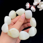 和田玉白玉【精品手串】（151.4g）