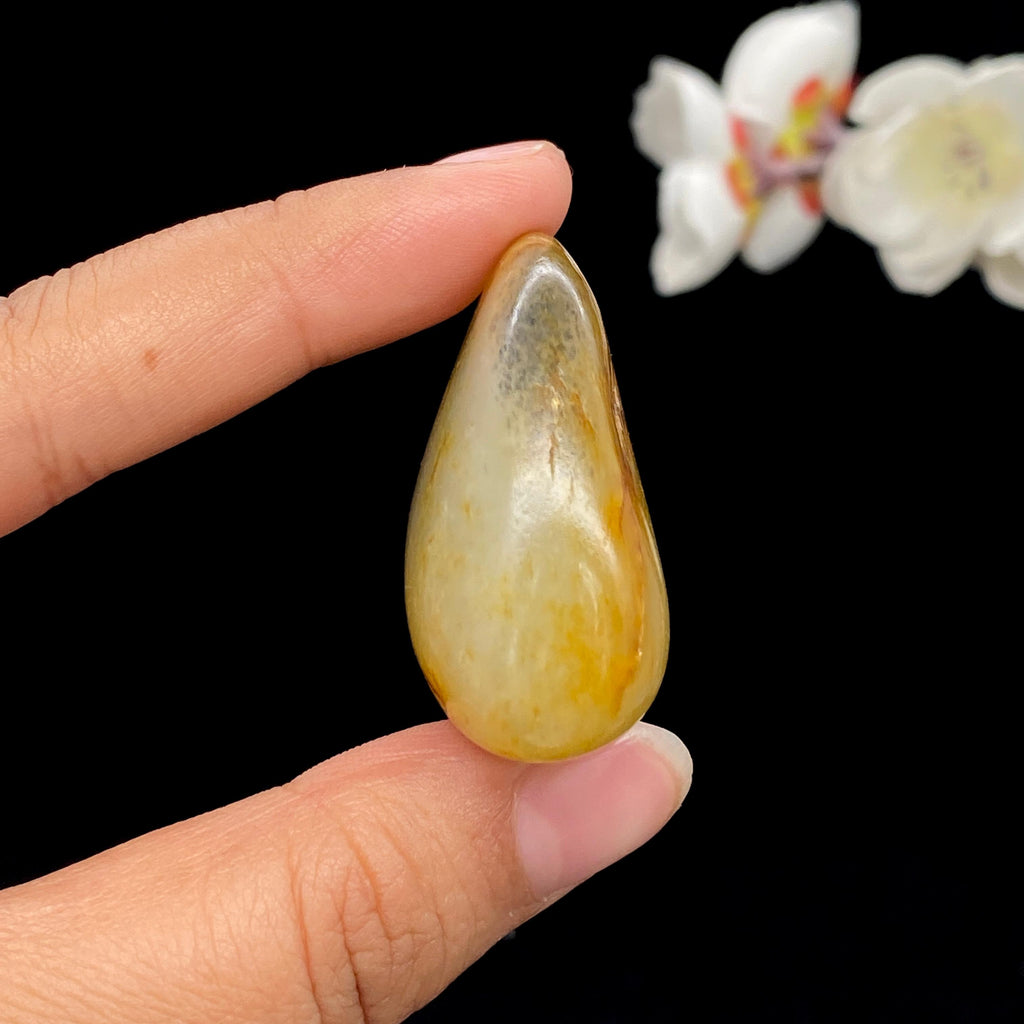 和田玉黄皮青花籽料（39.6g）