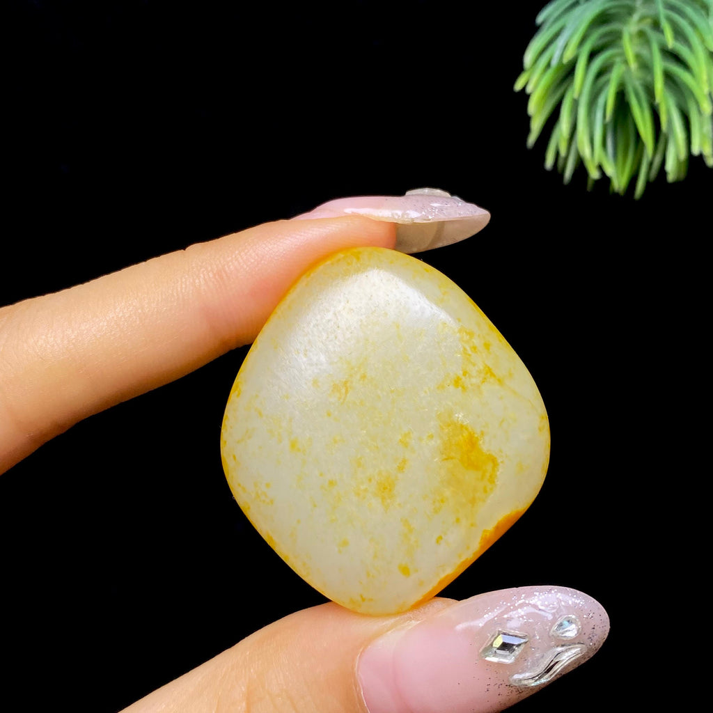 和田玉洒金皮籽料挂件（25.12g）