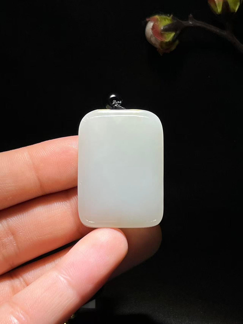 和田玉籽料弥勒佛方牌（22.3g）