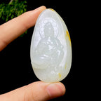 和田玉籽料观音（53.2g）