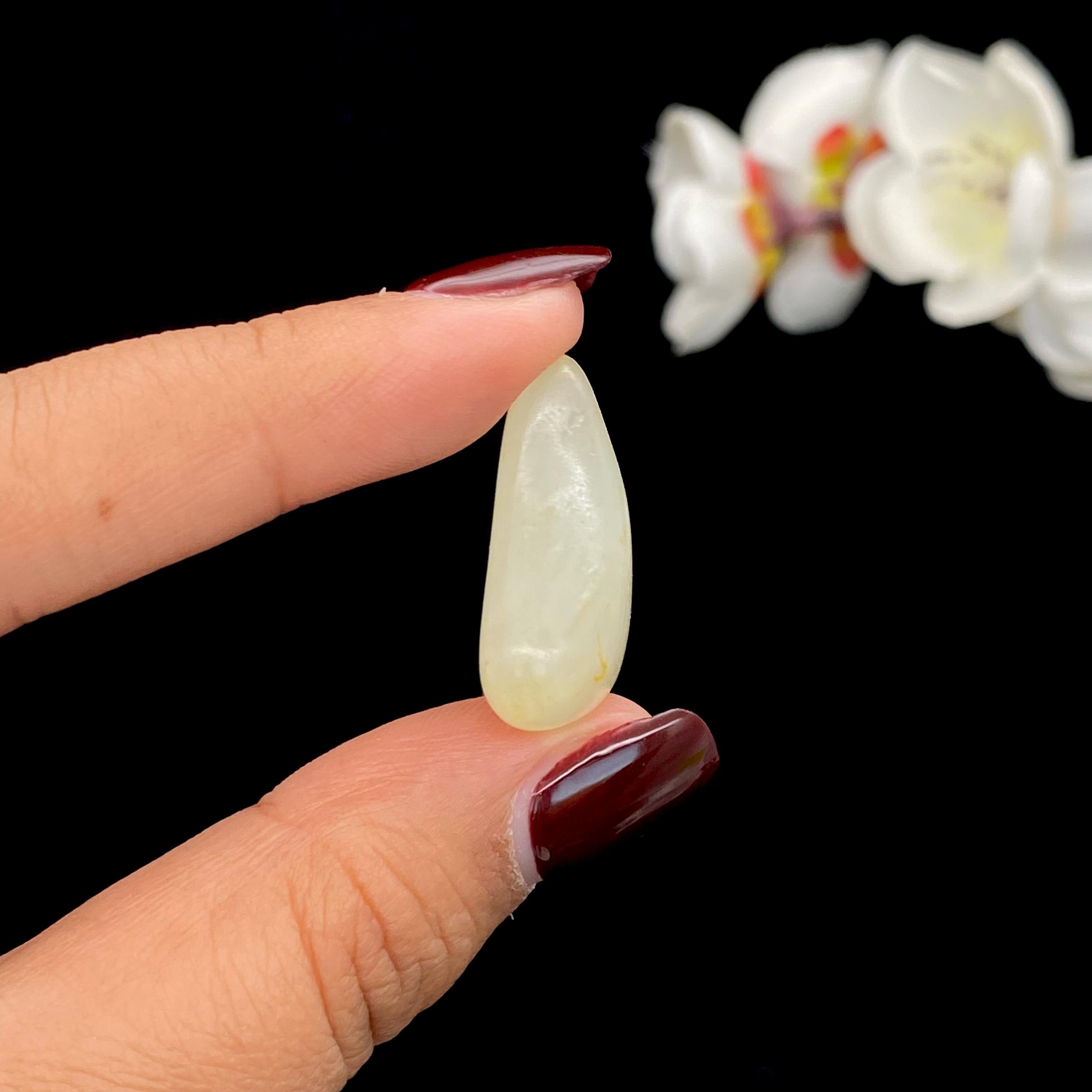 和田玉洒金皮籽料吊坠籽（8g）