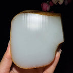 和田玉籽料原石板料（299.8g）