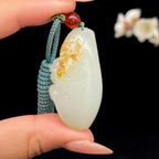 和田玉籽料【佛公】挂件（41.5g）