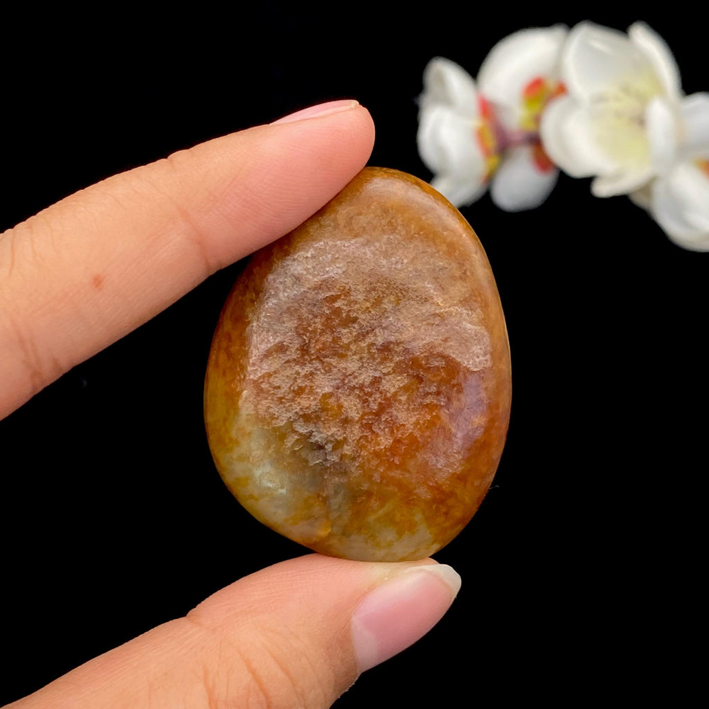 和田玉红沁皮籽料挂件（36g）