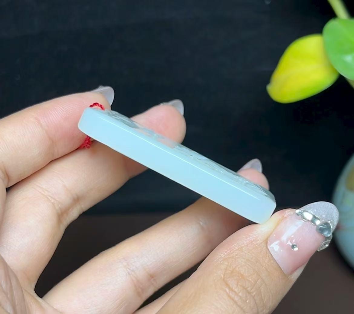 和田羊脂玉生肖鸡一鸣惊人（30.6g）