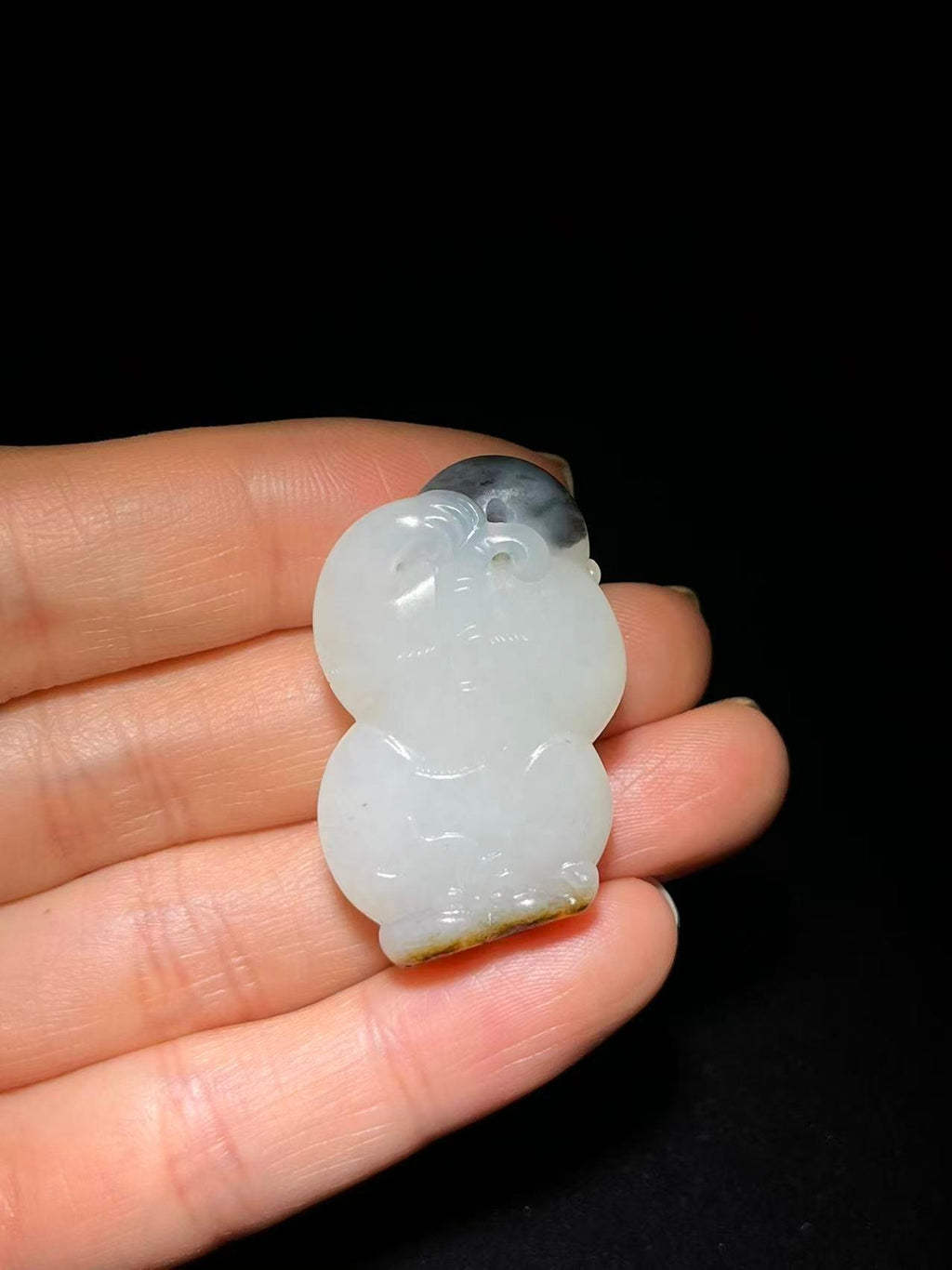 和田籽料灵猴（12.6g）