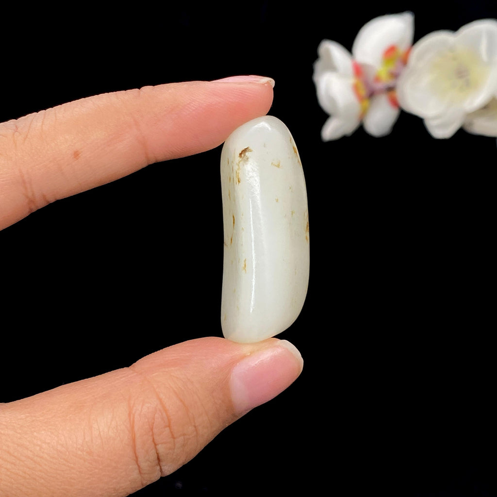 和田玉洒金皮籽料挂件（23.5g）