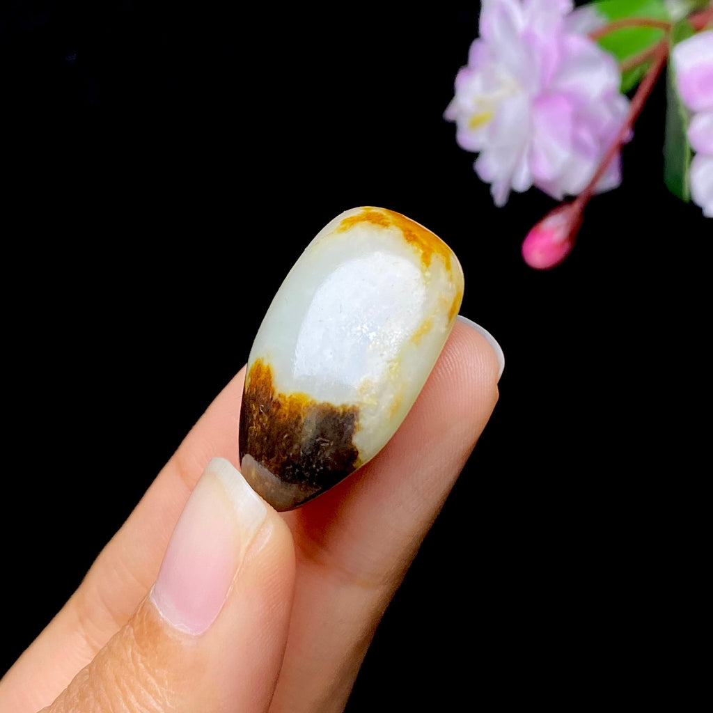 和田玉红皮白肉籽料挂件（15.0g）