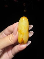 和田玉金黄皮籽料原石（17.2g）