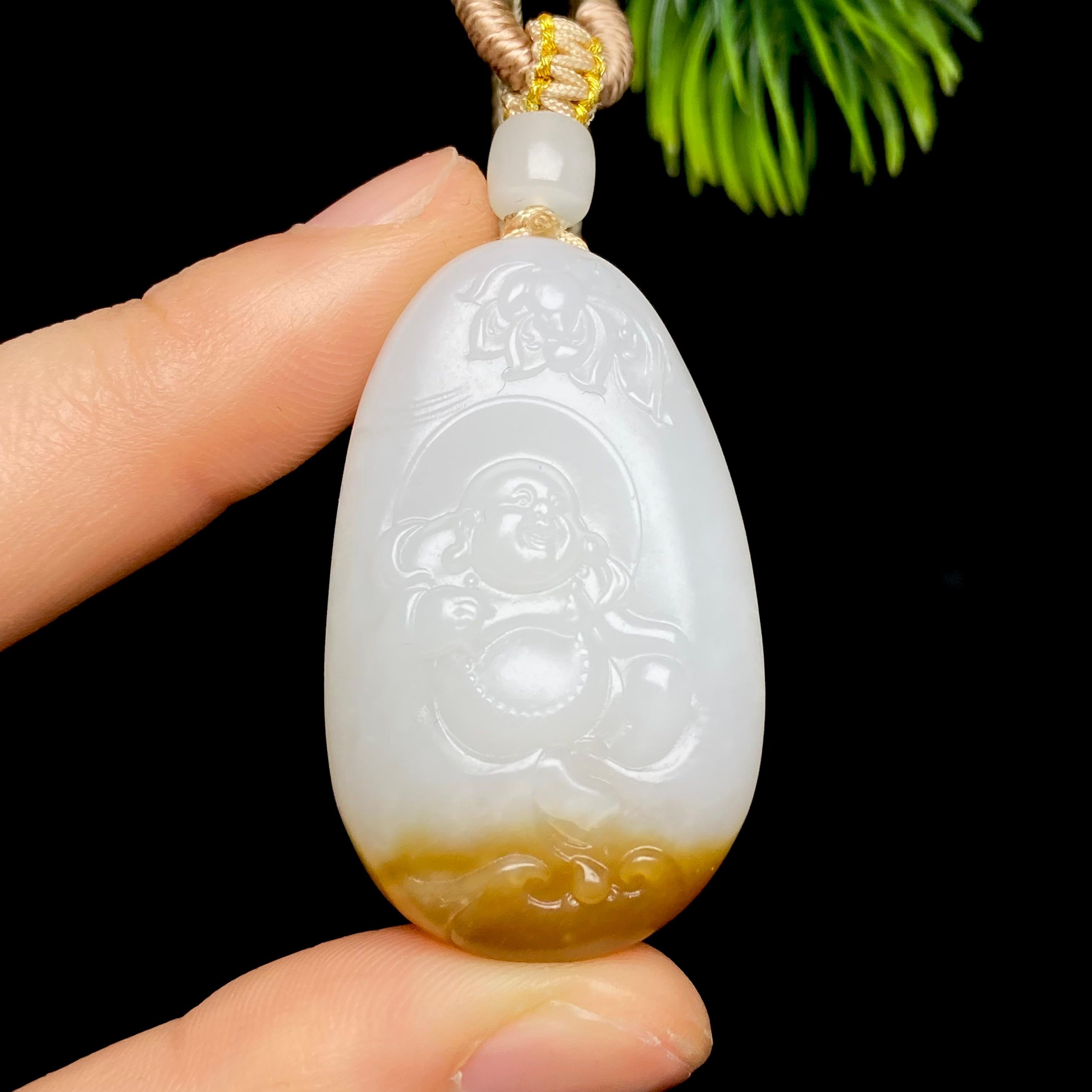 和田玉糖白佛公（25.8g）