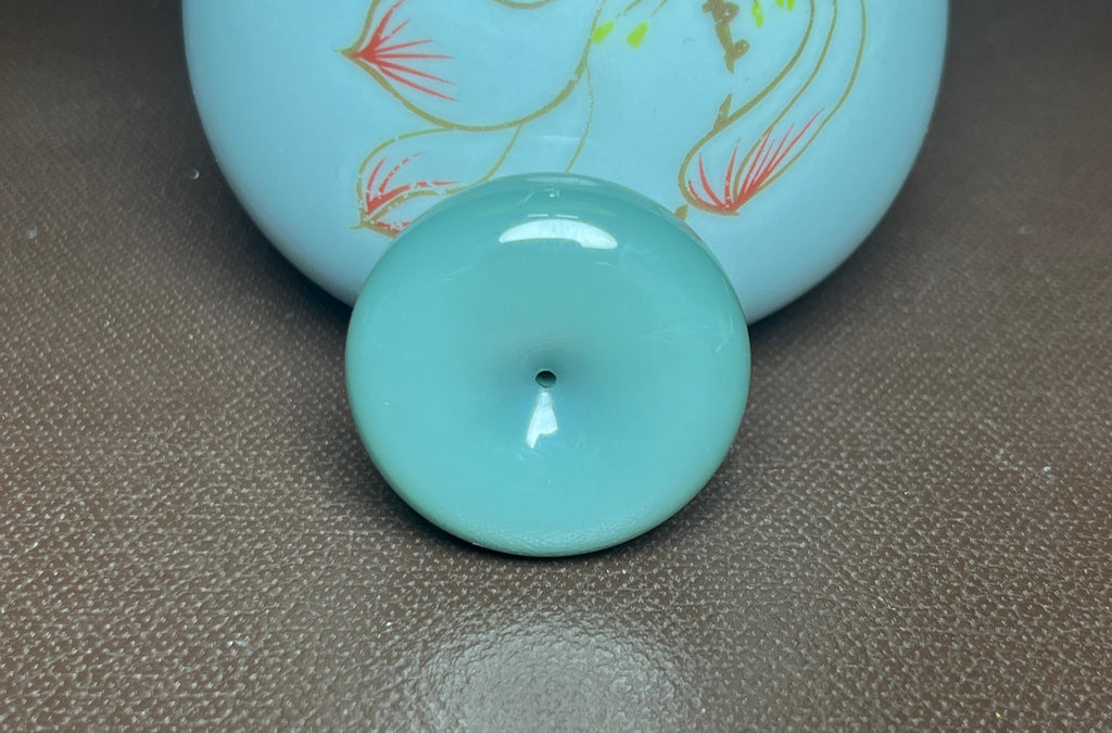 和田玉沙枣青平安扣挂件（26.2g）