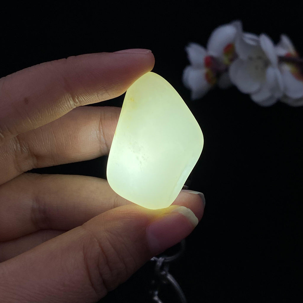 和田玉白玉籽料挂件（19.1g）