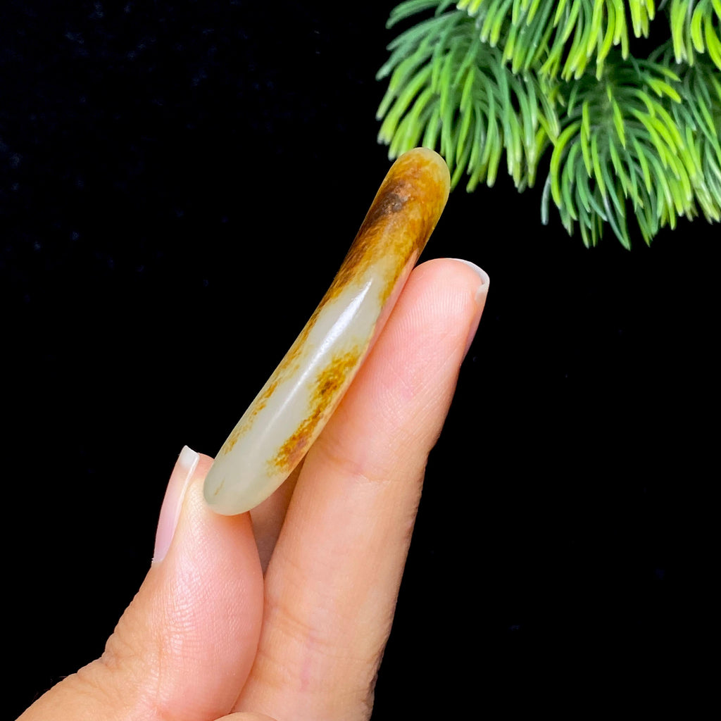 和田玉黄皮白肉籽料（23.5g）