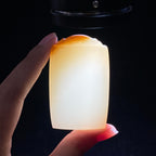 和田玉糖白无事牌（65.8g）