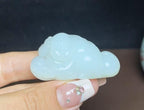 和田羊脂玉福娃送财（36.2g）