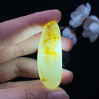 和田玉秋梨皮籽料吊坠籽（15g）