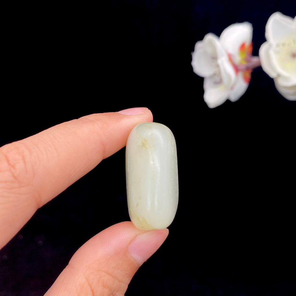 和田玉洒金皮籽料挂件（20.3g）