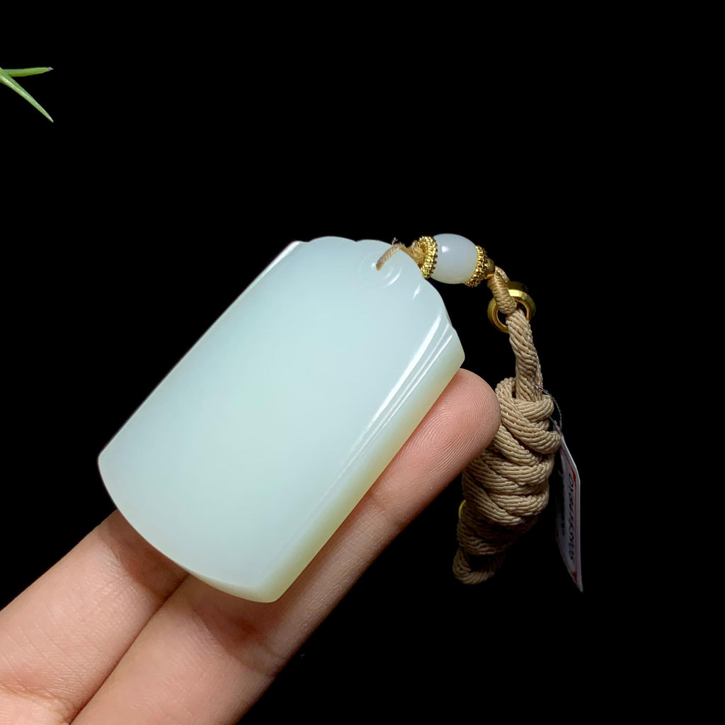 和田山料白玉无事牌（41.6g）