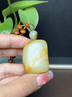 新疆和田玉籽料宝宝佛（58.4g）