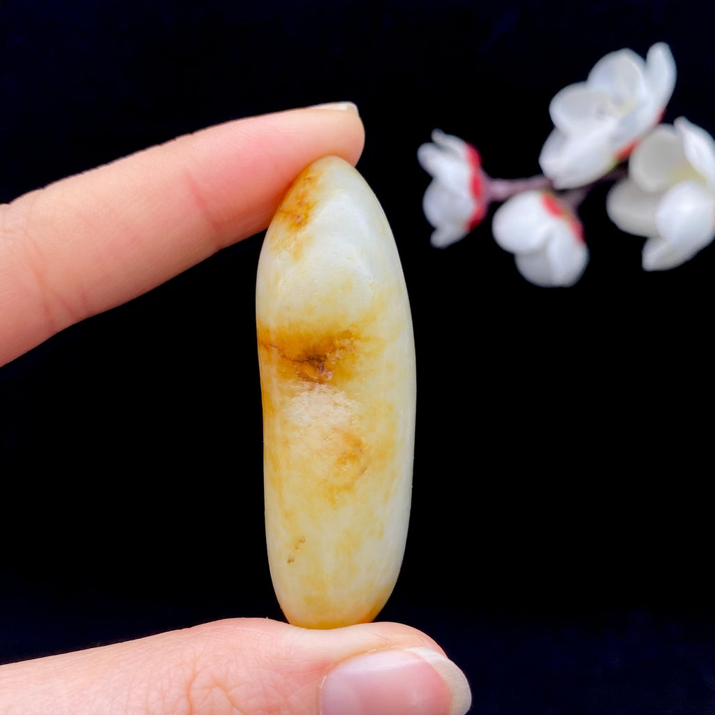 和田玉黄皮籽料挂件（38.3g）