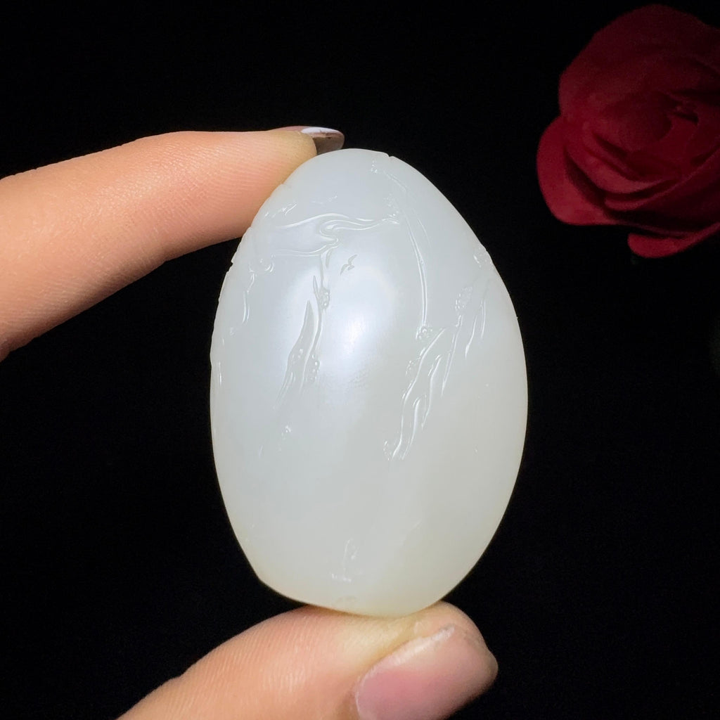 和田玉籽料佛公挂件（42.3g）