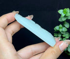 和田玉羊脂白玉普贤菩萨（63.5g）
